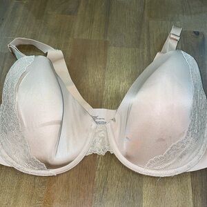 Soma 34DD vanishing 360 perfect cov lace trim bra